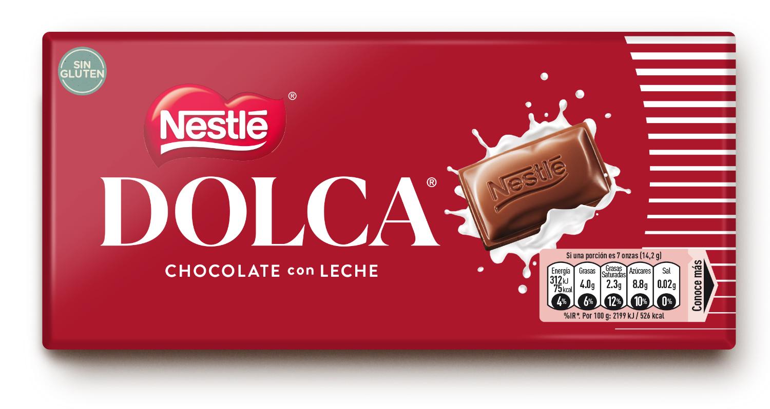 chocolate con leche dolca nestle 100 g