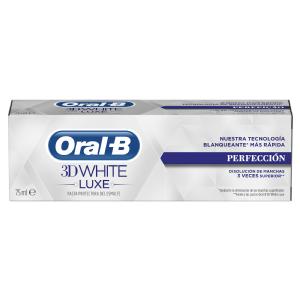 dentifrico 3d white lux perfect oral b 75 ml