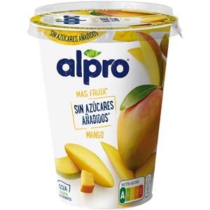 yogur mango sin azucar alpro 400 g