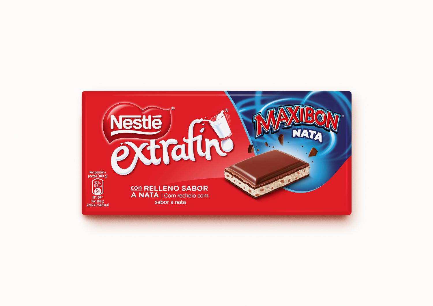 chocolate extrafino relleno maxibon nestle 170 g