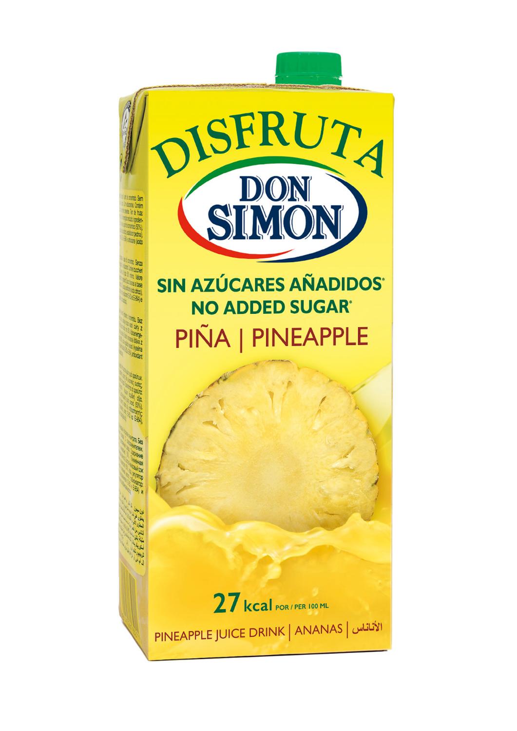 nectar d. simon  s/azucar piña 1lt