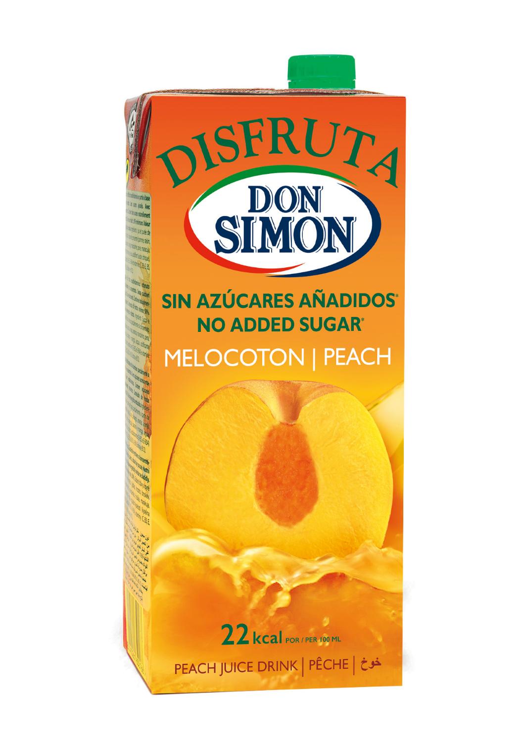 nectar d. simon s/azuc. melocoton 1lt