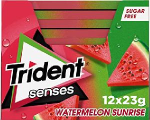 chicle senses watermelon trident 23g