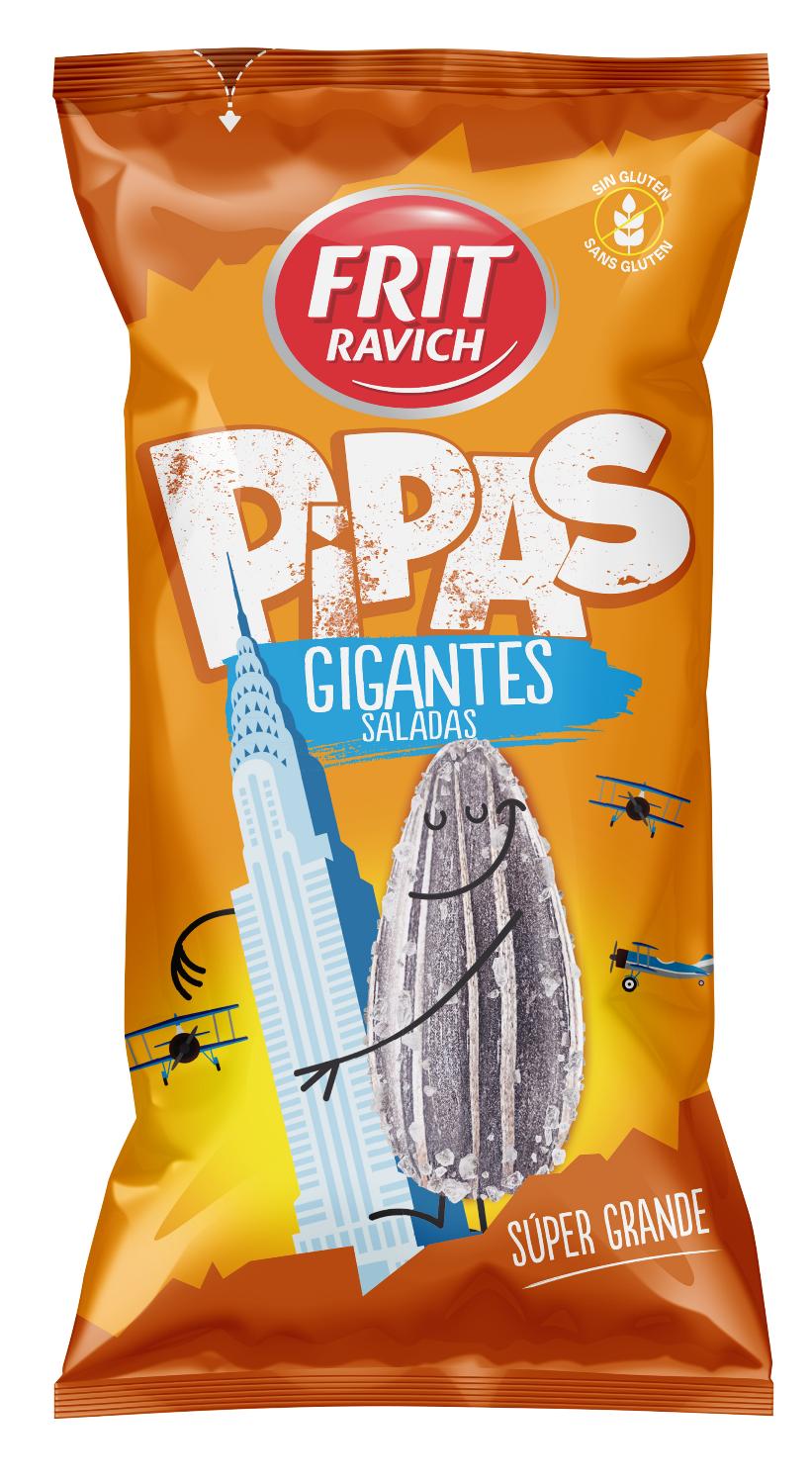 mega pipas saladas frit ravich 100g