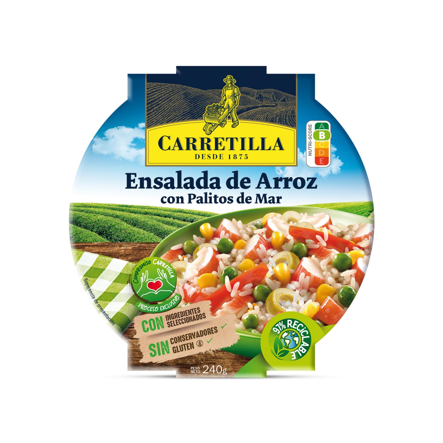 ensalada carretilla arroz bol 240gr