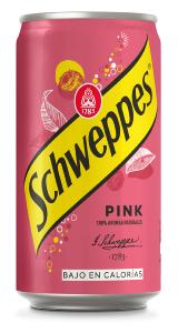 tonica pink schweppes lata 25cl.