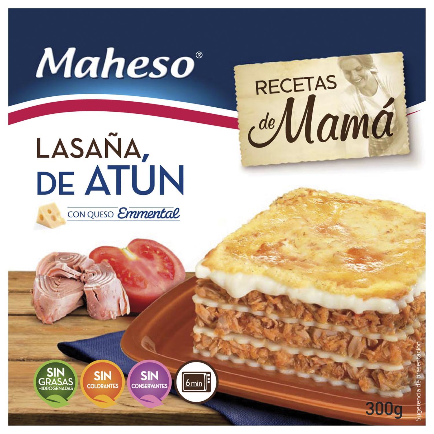 lasaña atun maheso 300g lasaña atun maheso 300g