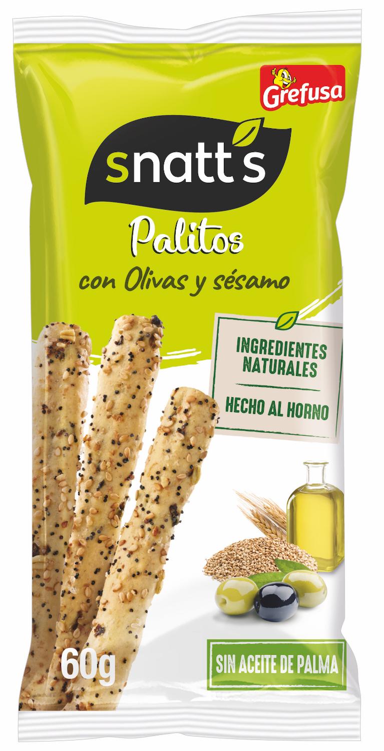 snatts  palitos c/ olivas y sesamo 60gr