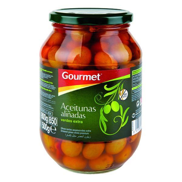 aceituna gourmet aliñadas 500g