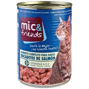 comida gato mic&fr. salmon 415g