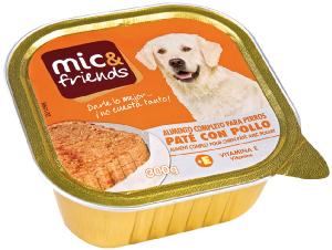 comida mic&fr. perro pollo 300g