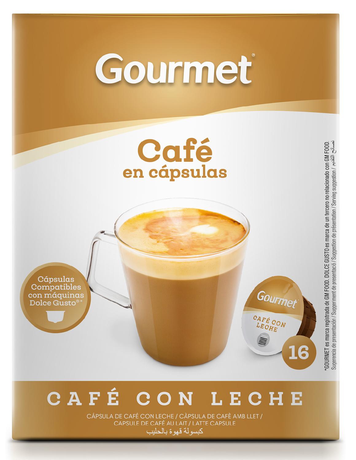 cafe gourmet c/leche cap.16u