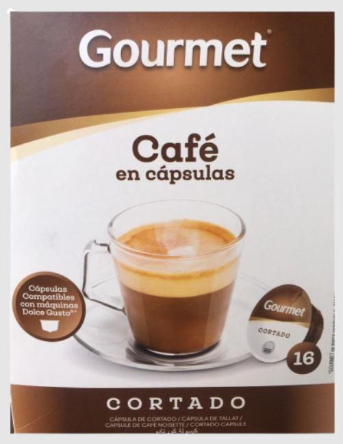 cafe gourmet cortado cap.16u