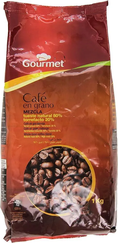 cafe gourmet grano mezcla 80/20 1k