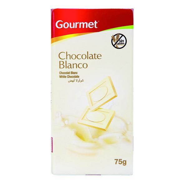 chocolate gourmet blanco 75g