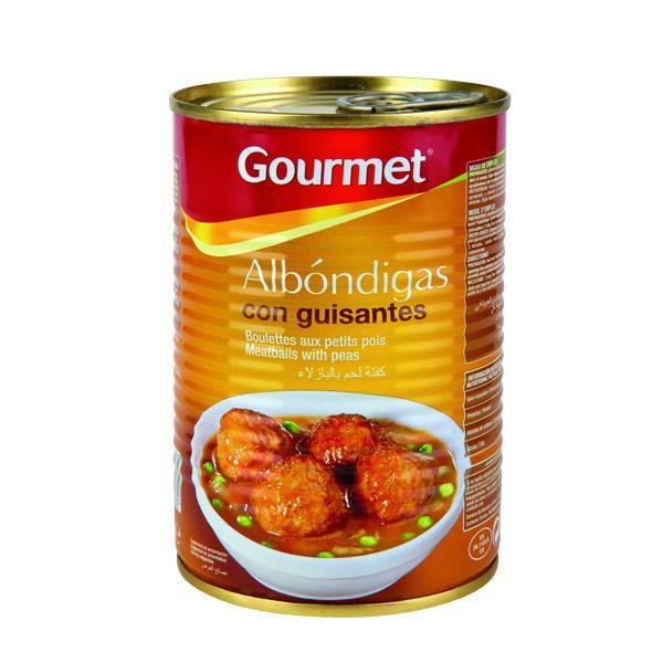 albondiga gourmet c/guisantes 415g