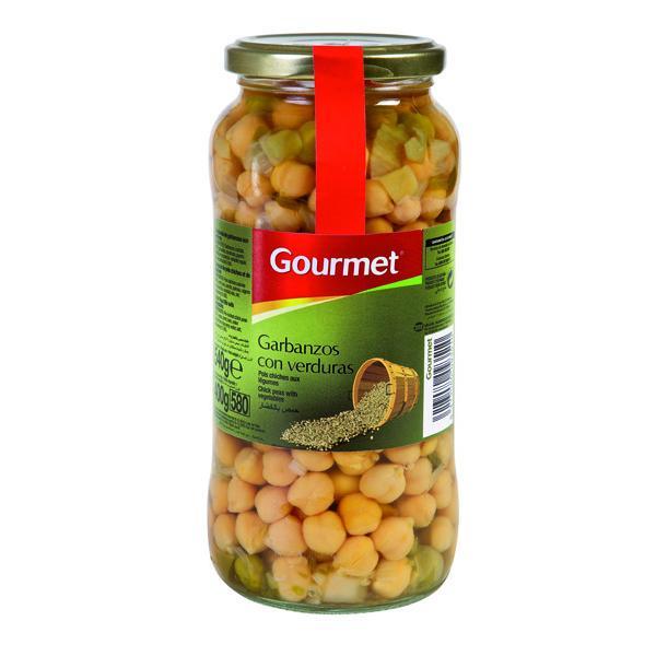 garbanzo gourmet c/verd.fco.400g