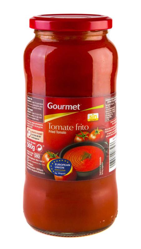 tomate gourmet frito fco.560g