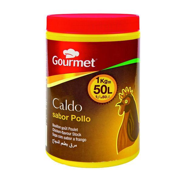 caldo gourmet pollo deshid.1lt