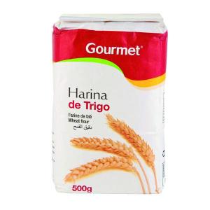 harina de trigo comun gourmet 500g