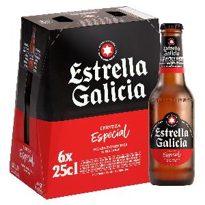 cerveza estrella galicia pack-(6x25cl.).