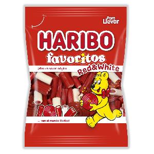 haribo favorit red y white mix 90g frit ravich