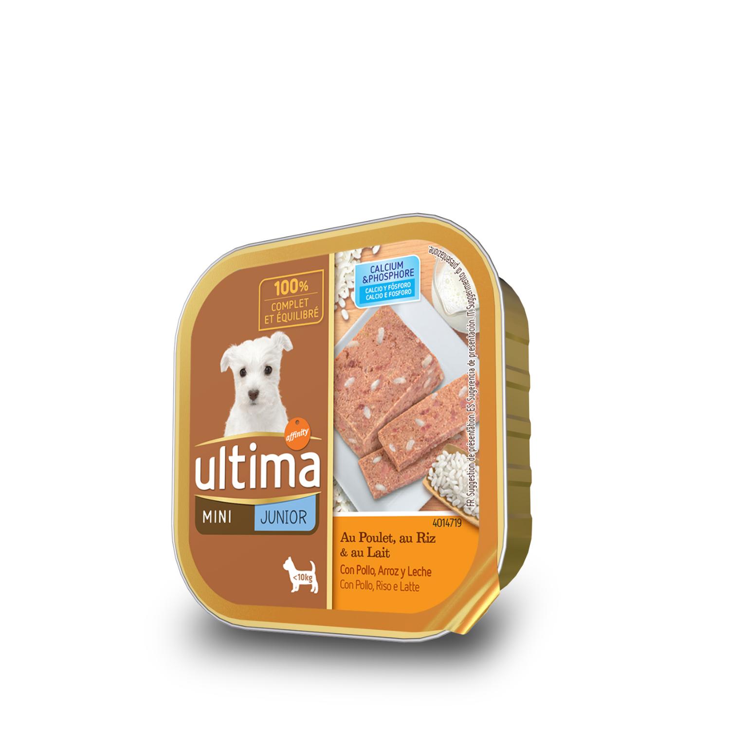 ultima dog mini adulto pollo 150gr