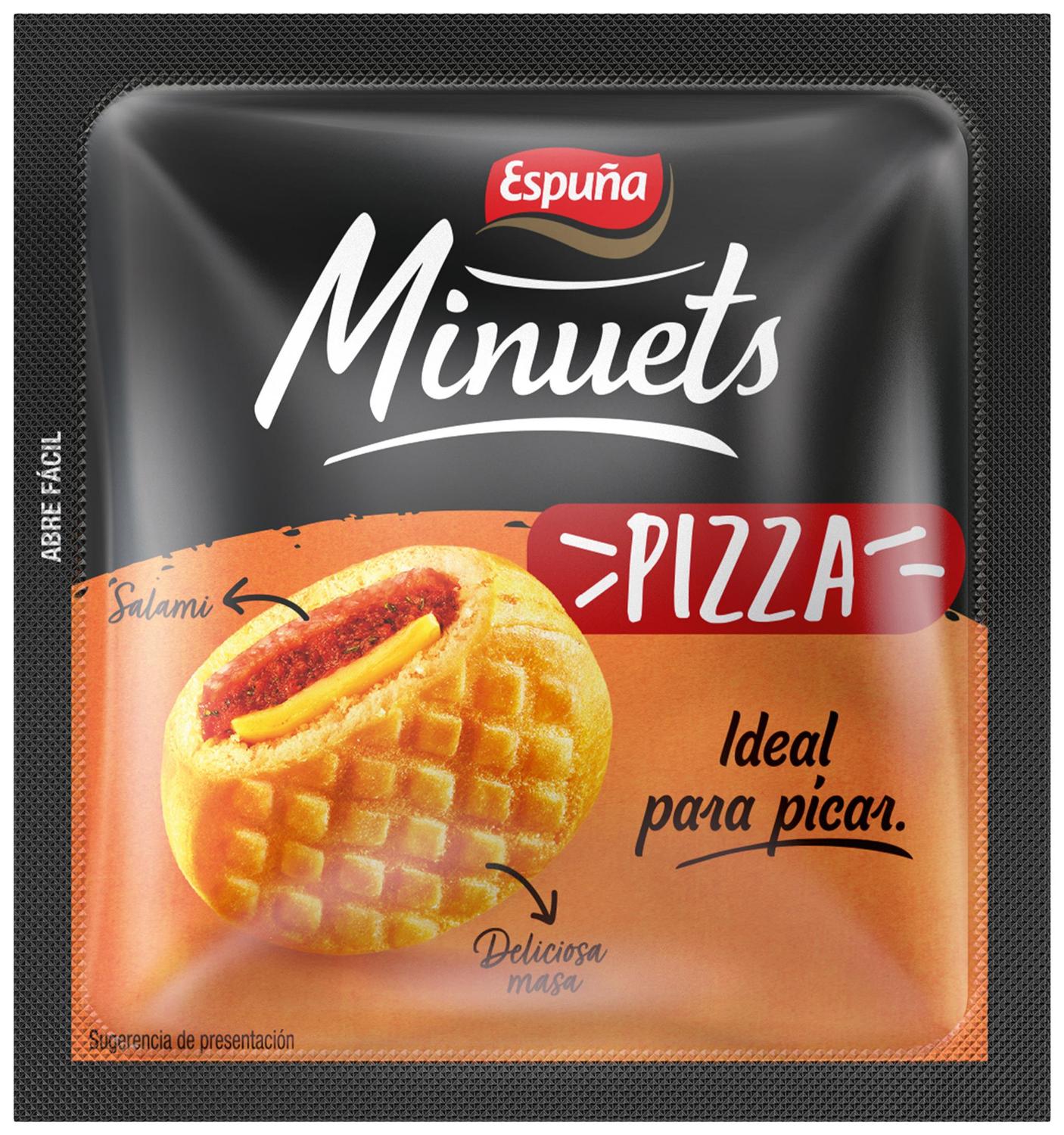 minuets pizza 40gr espuña minuets pizza 40gr espuña