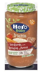 hero troc. verdura/ternera/arroz 235gr