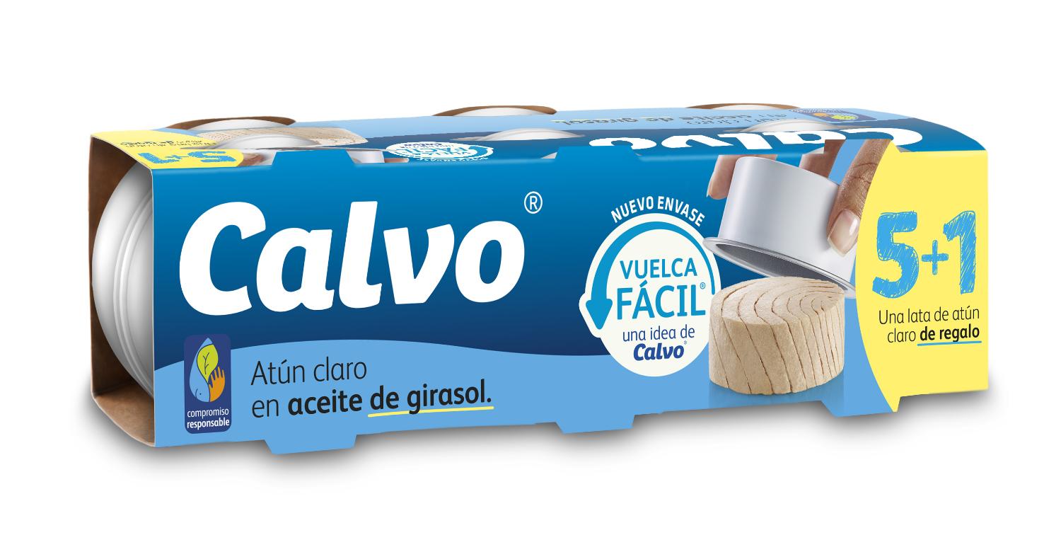 atun calvo claro ac. vegetal 48gr  5+1