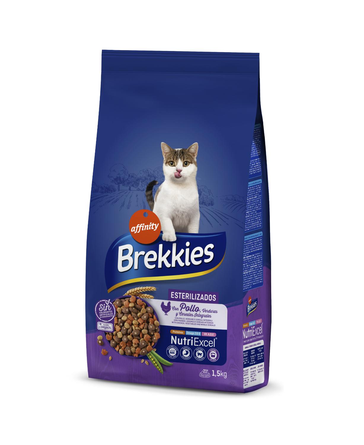 brekkies cat esteriliza. pollo 1.5kg