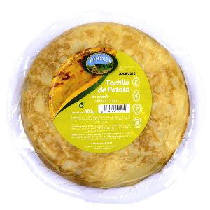 tortilla de patata sin cebolla bolsa 500gr 