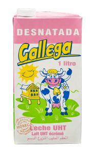leche la gallega desnatada 1l