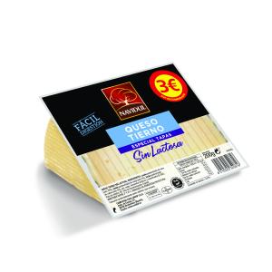 queso tierno s/lactosa cuña precortada navidul 200gr campofrio