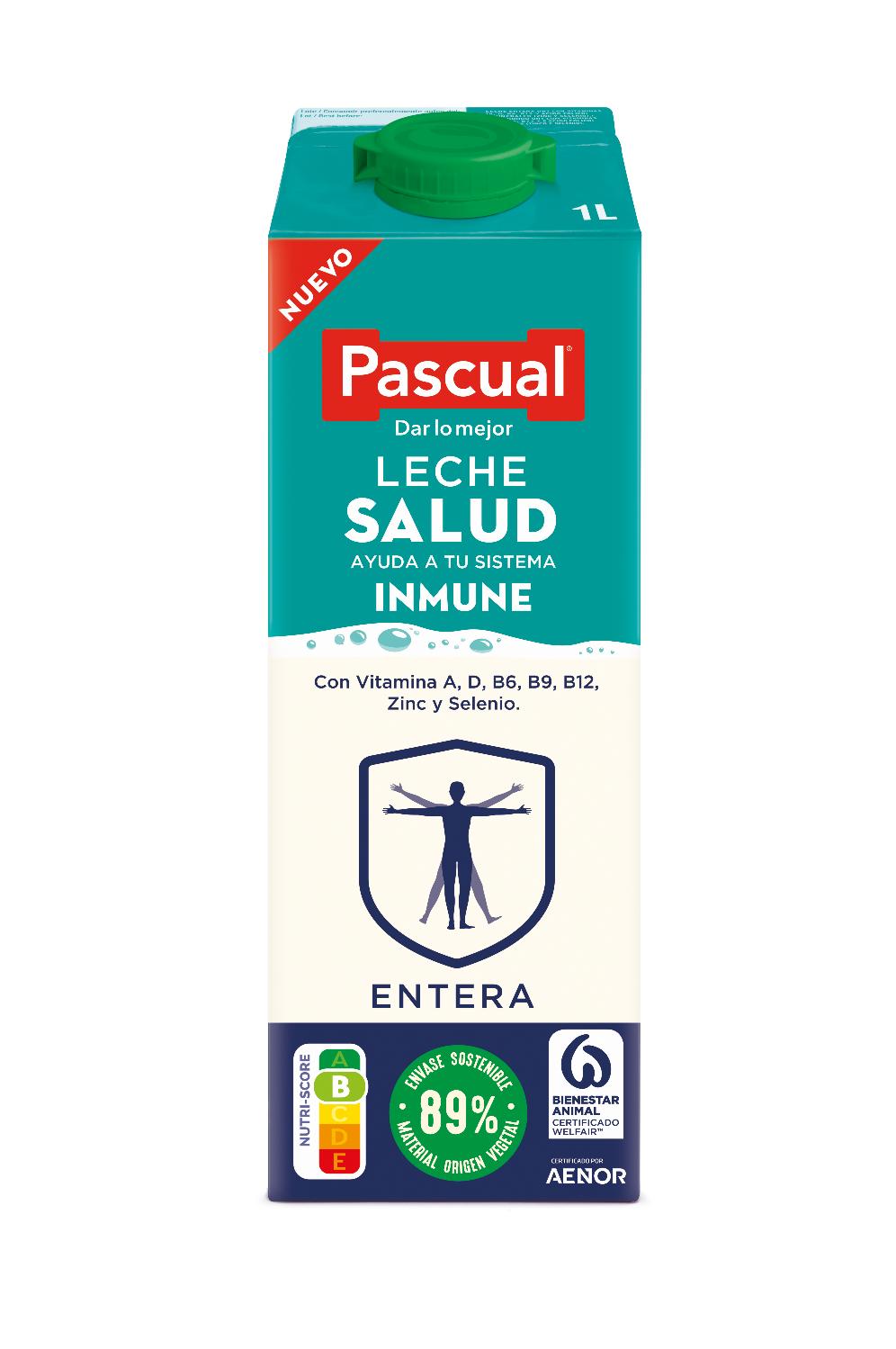 leche pascual salud edge 1l entera