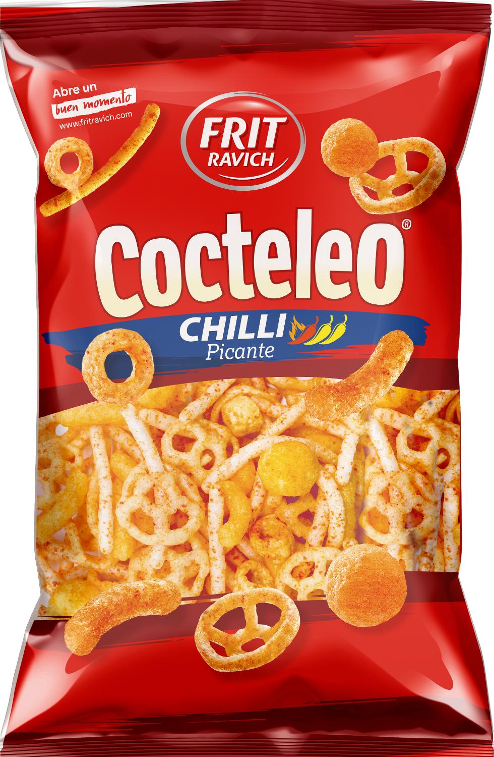 coctel snacks chilli 100gr frit r.