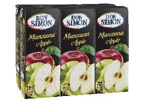 zumo d. simon manzana brick 6x200ml