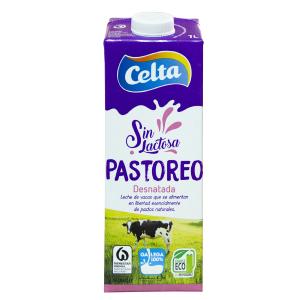 leche celta s/lactosa desnatada 1l