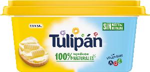 margarina tulipan  media c/sal 400gr