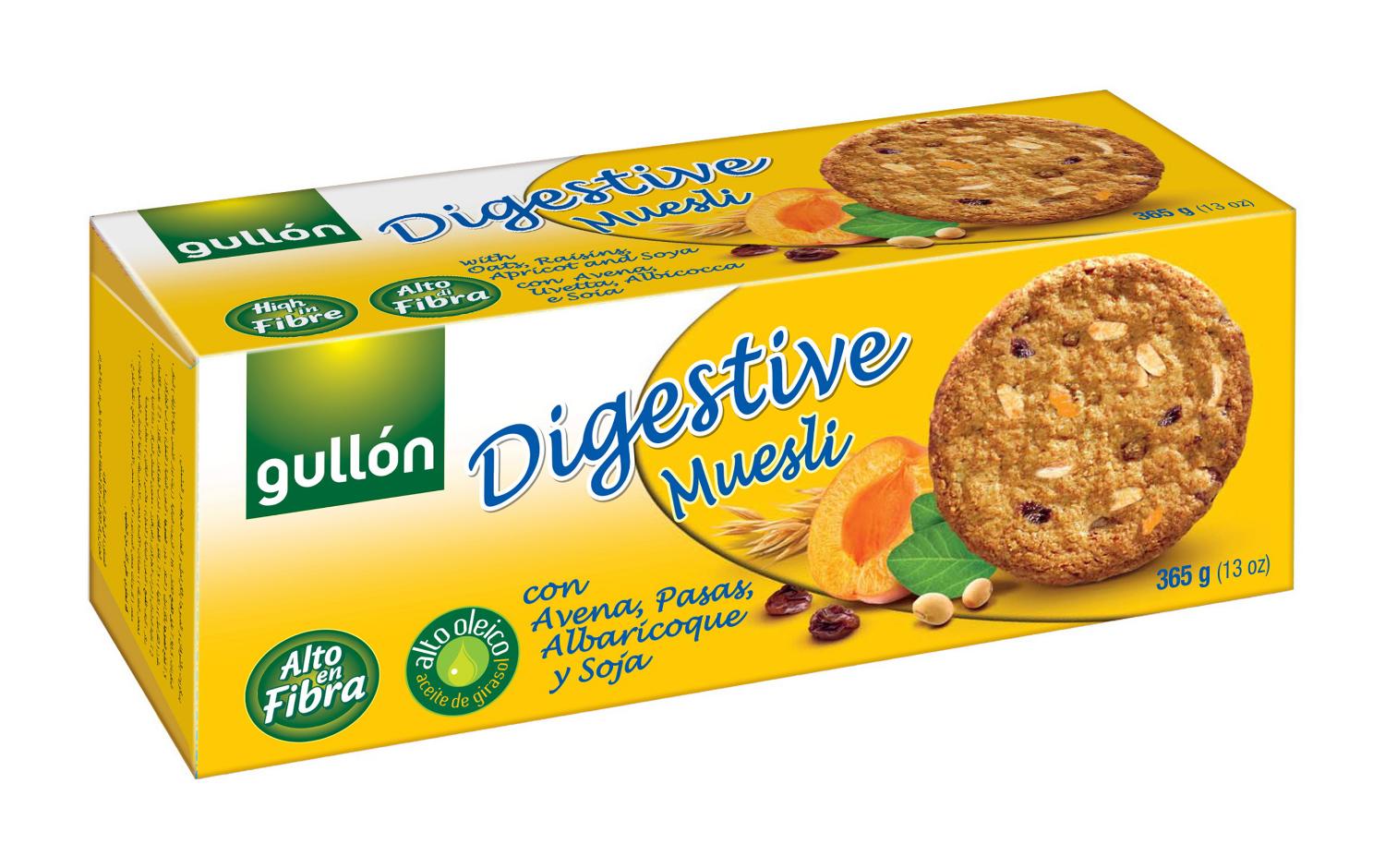 gallet. dig muesli 365gr gullon gallet. dig muesli 365gr gullon
