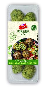 veggie bites espinacas&kale&brocoli 160gr