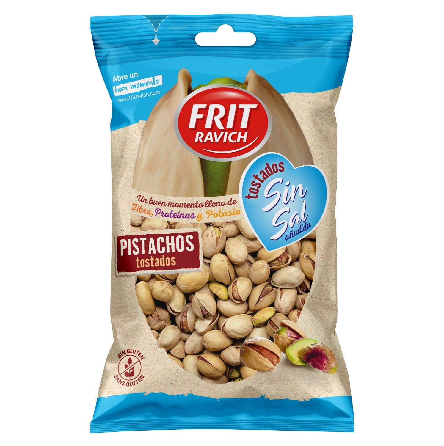 pistacho tostado s/sal 110gr frit r.