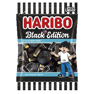 haribo regaliz black edition 100gr 18u