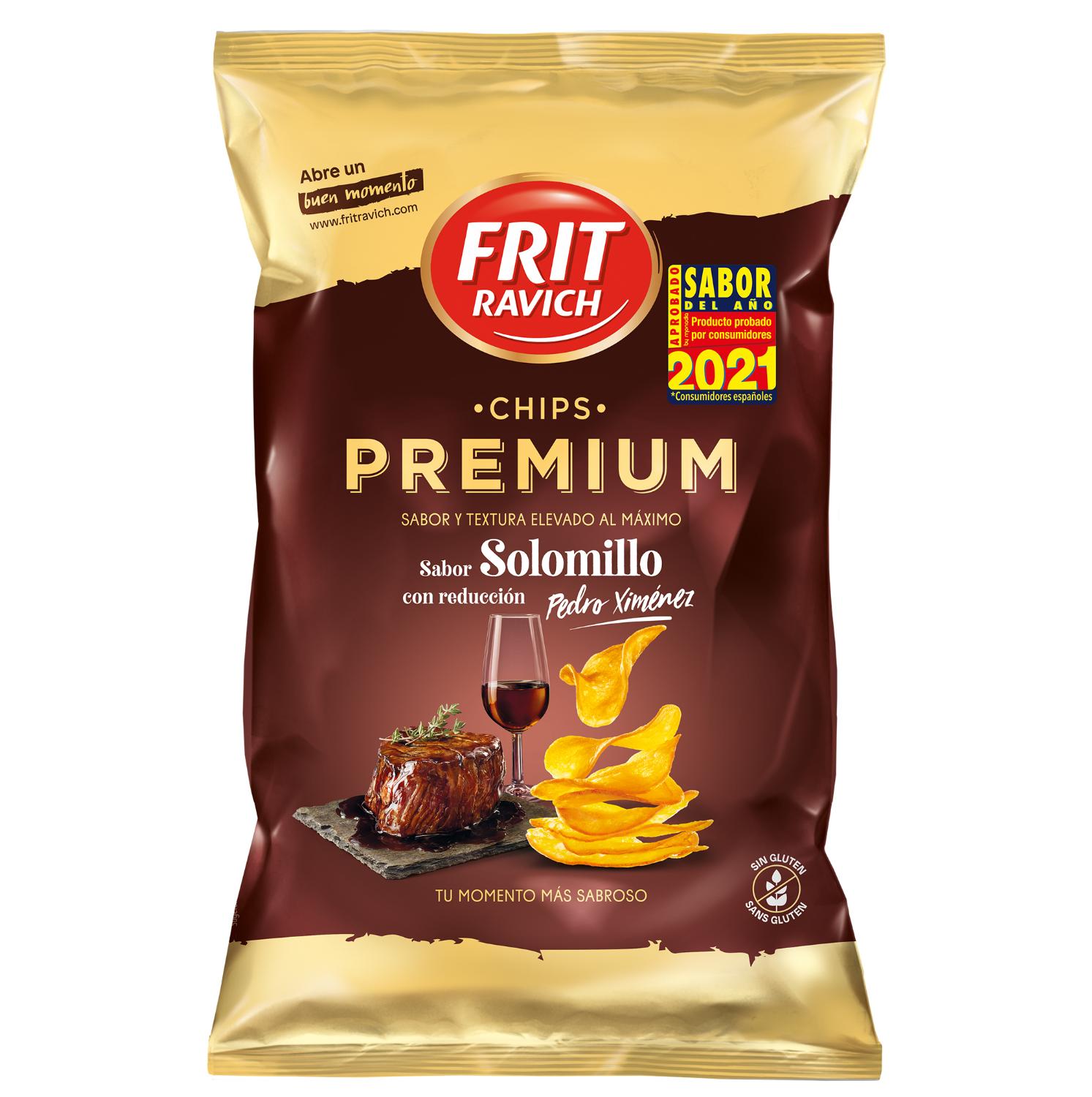 chips premium solomillo 160gr f. ravich 