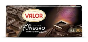 chocolate valor negro 70% 300 g