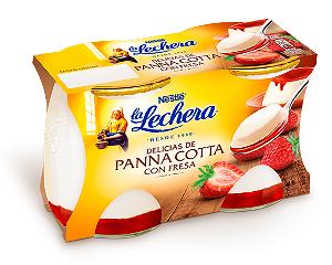 pannacotta fresa lechera 2x125gr pannacotta fresa lechera 2x125gr
