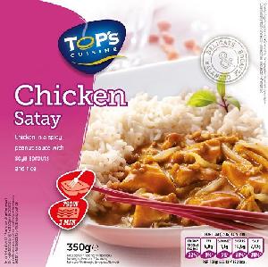 tops: chicken satay 350gr