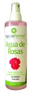 tonico suave agua de rosas naturafemme 250 ml