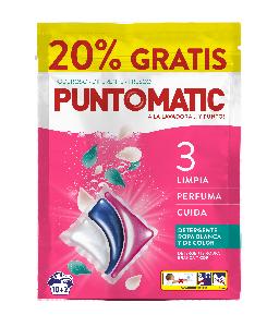 detergente tricamara puntomatic capsulas 10+2und