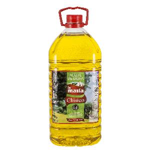 aceite la masia oliva suave pet 5 lt